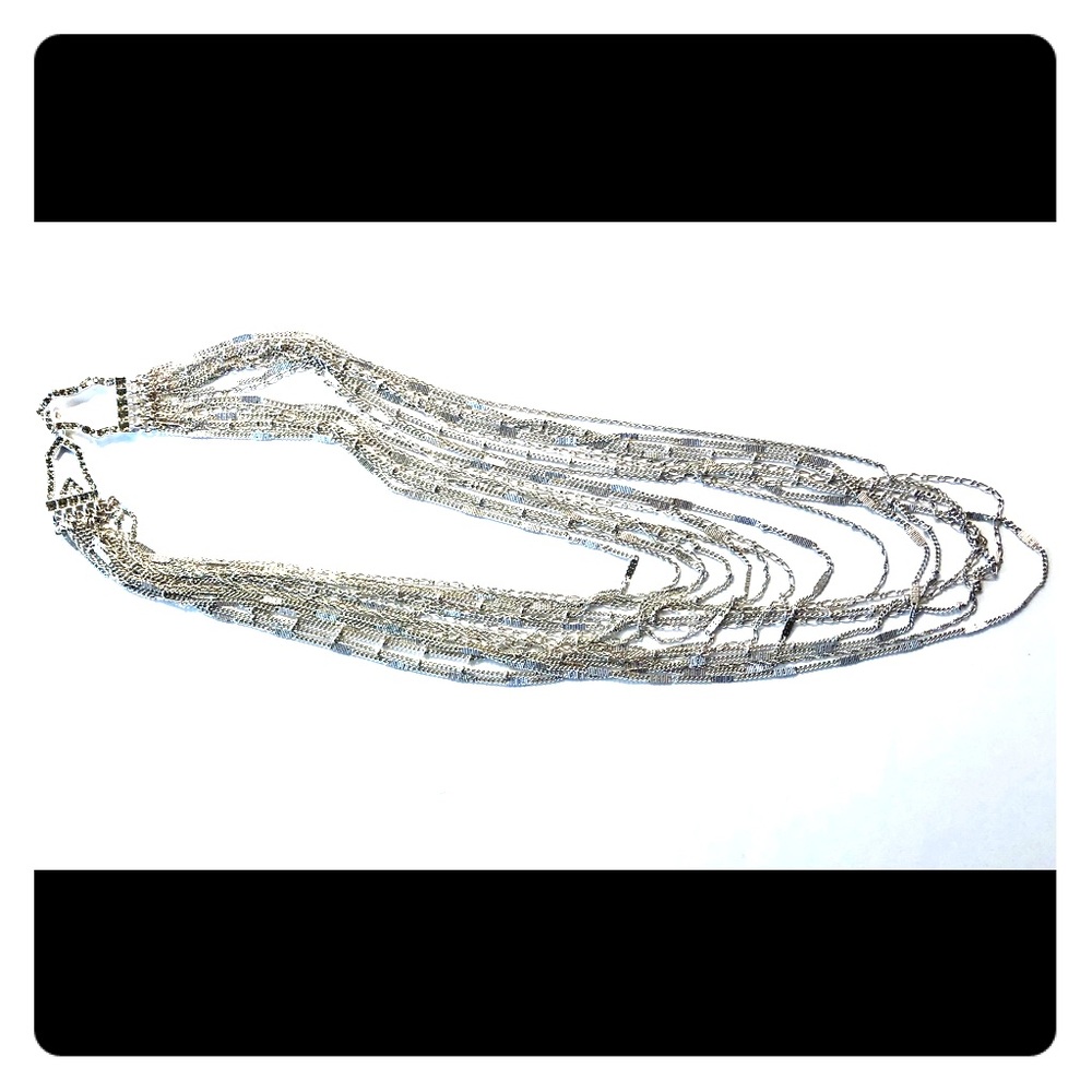 Chloe + Isabel multi-strand bib necklace